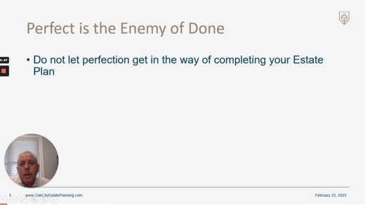 Estate Planning Webinar Presentation