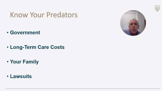 Preview of video about protecting your assets from creditors and predators